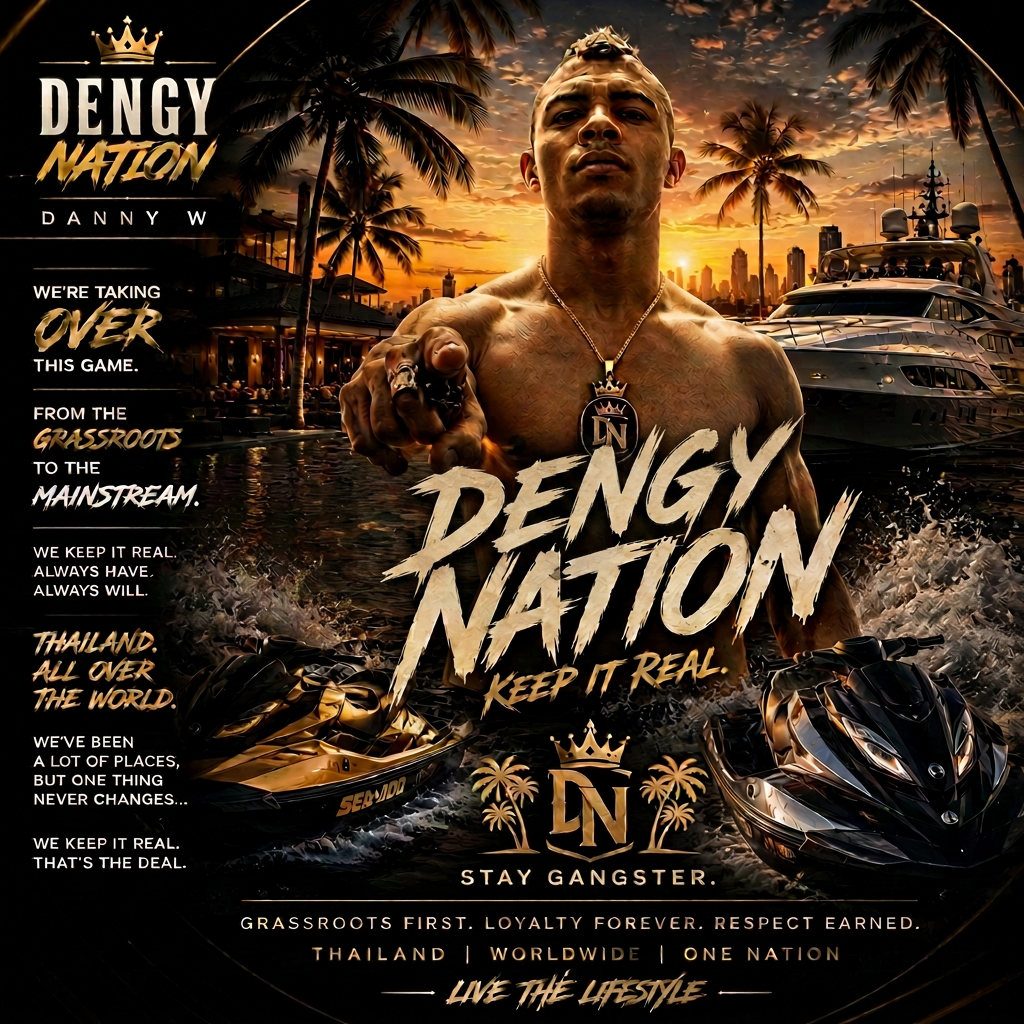 DENGY NATION poster artwork